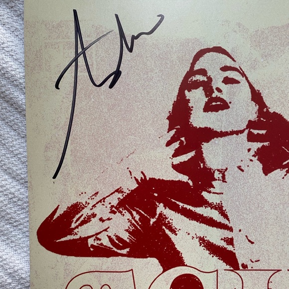 Signed Ashe Poster - The Fault Line Tour - Picture 3 of 3